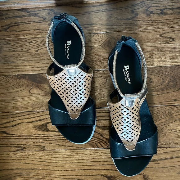 Gorgeous Couture Sandals Made in Italy - US Size 10.5 - Picture 5 of 6